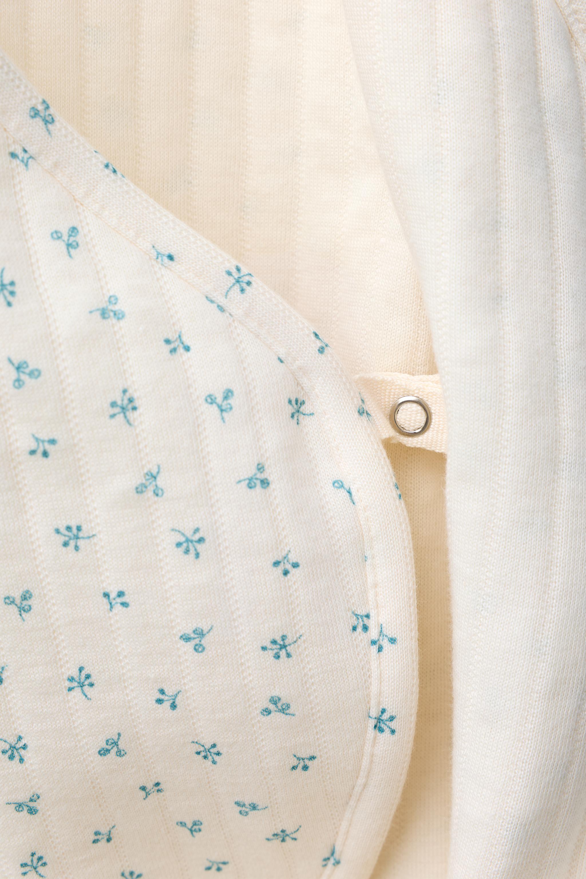 FLORAL QUILTED ROMPER